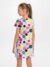 Детское платье / Горох разноцветный.