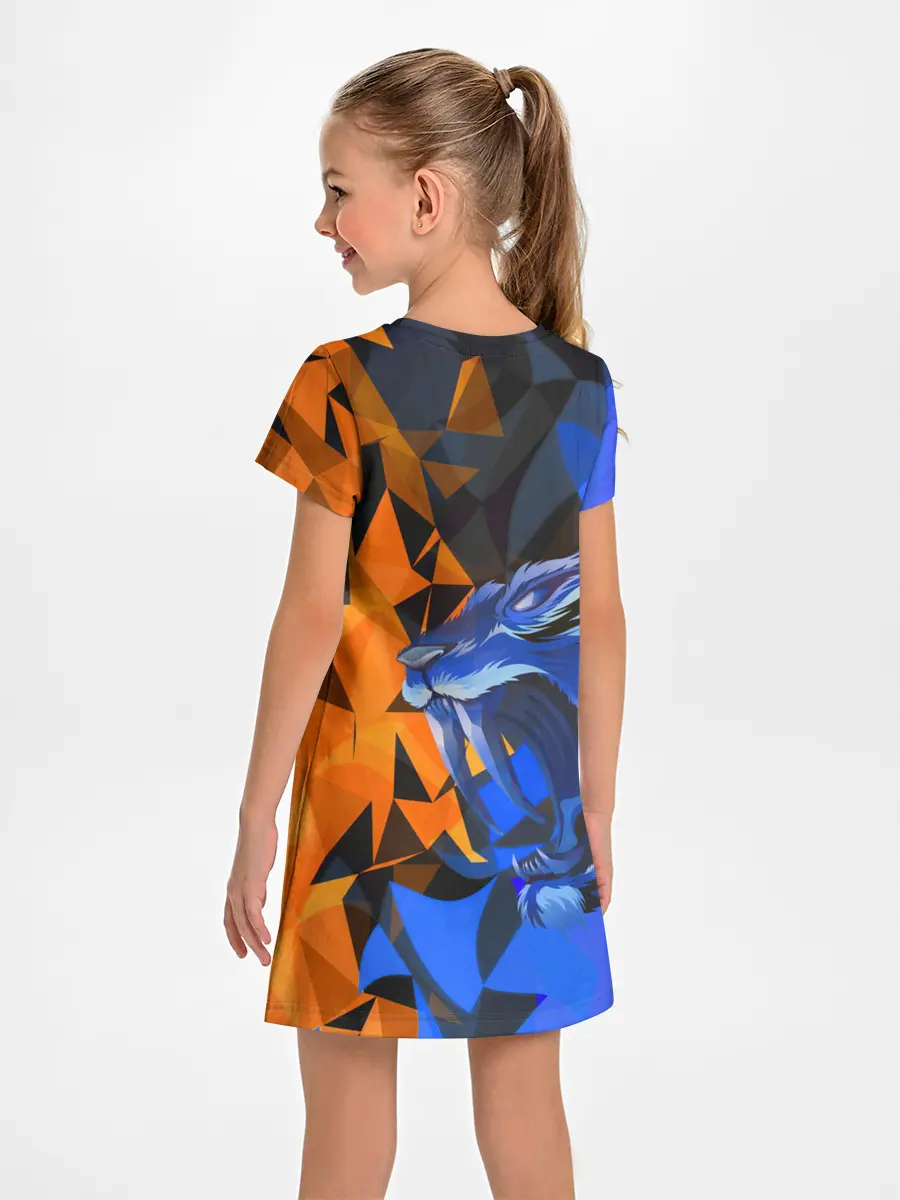 Детское платье / Тигр