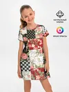 Детское платье / Лоскутный орнамент