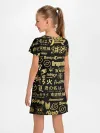 Детское платье / ЛОГОТИПЫ АНИМЕ GOLD