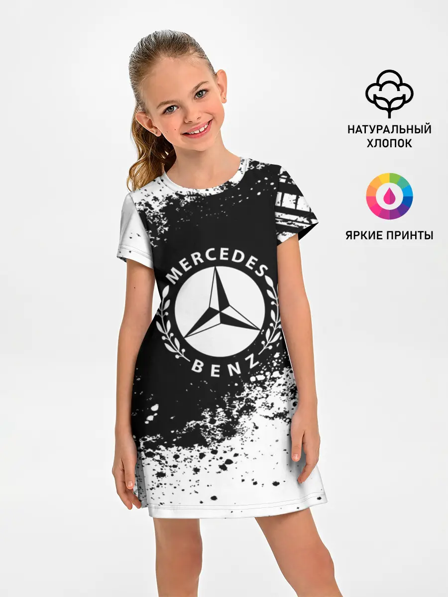 Детское платье / Mercedes abstract sport