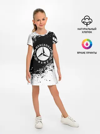 Детское платье / Mercedes abstract sport