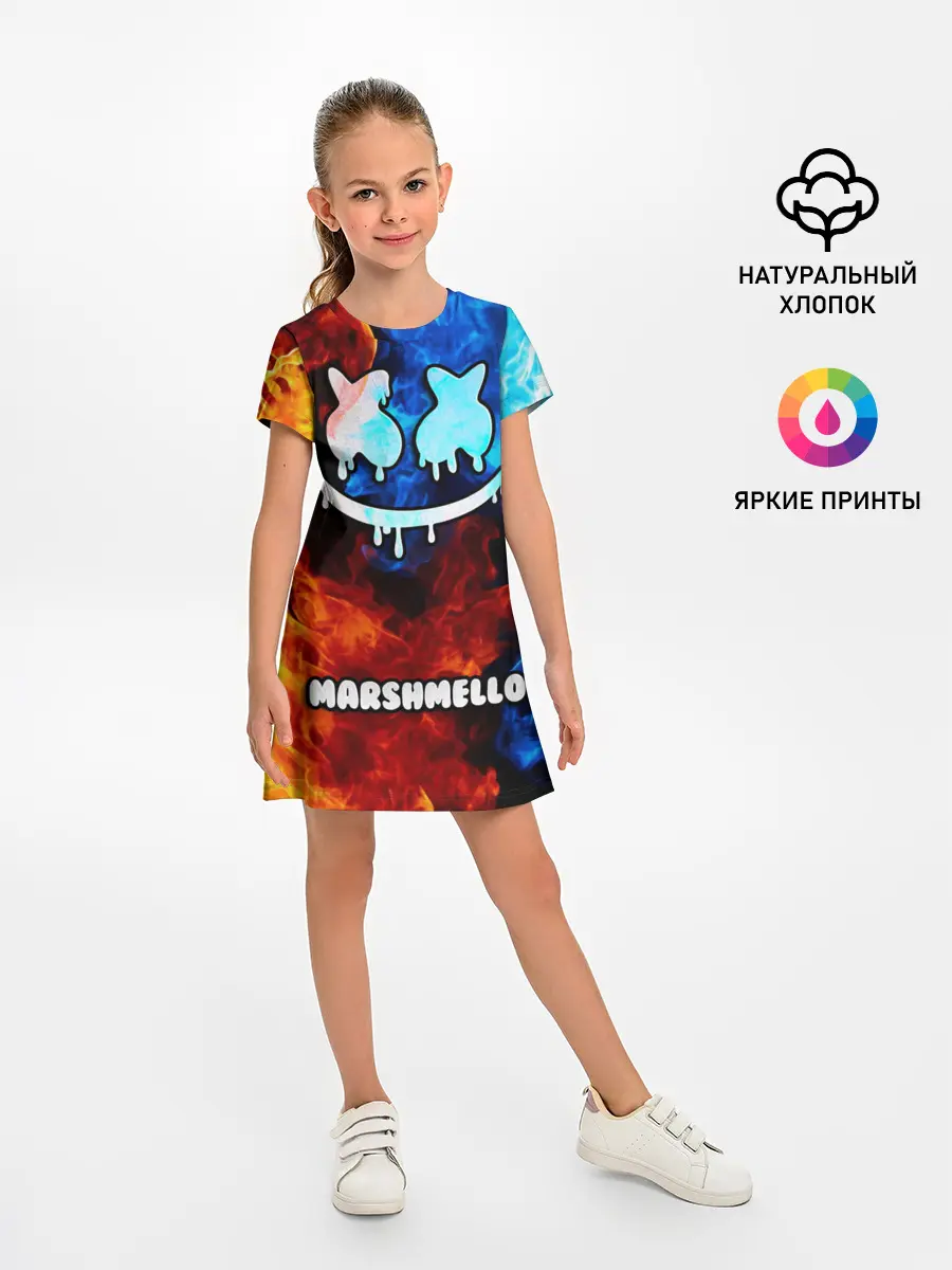 Детское платье / РЮКЗАК MARSHMELLO