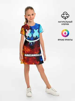 Детское платье / РЮКЗАК MARSHMELLO