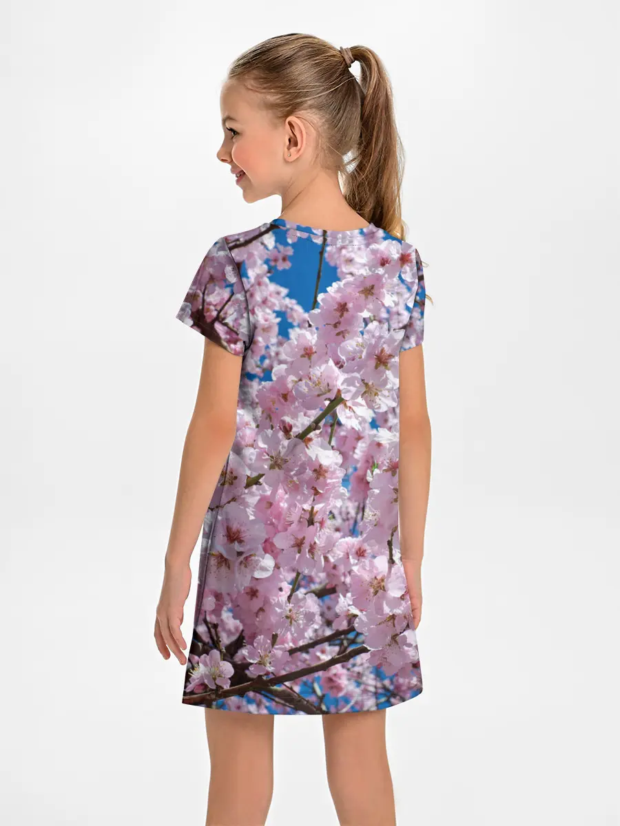 Детское платье / Цветущая Сакура