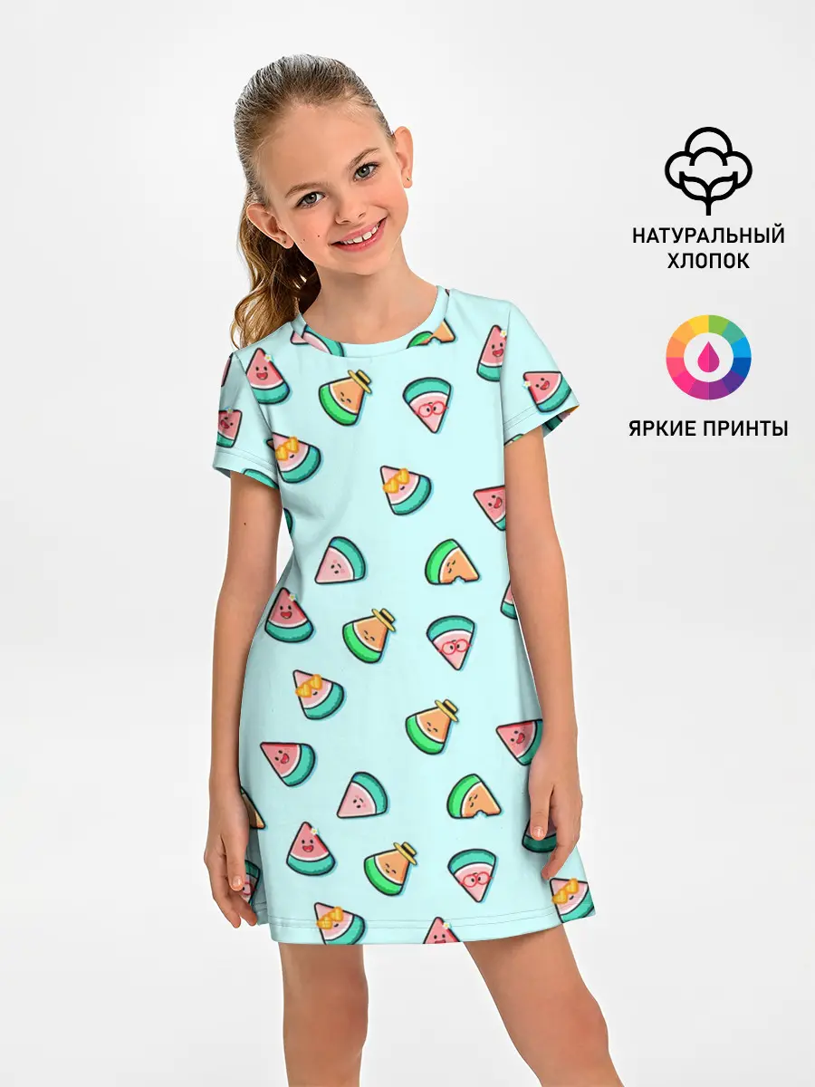 Детское платье / Kawaii Арбузики