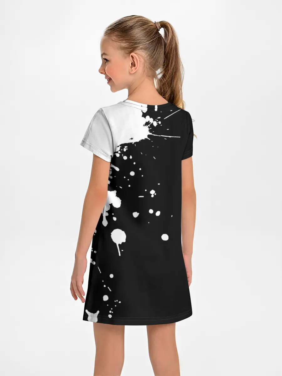 Детское платье / AC/DC Back in Black