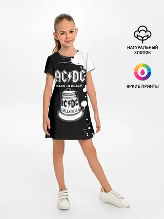 Детское платье / AC/DC Back in Black
