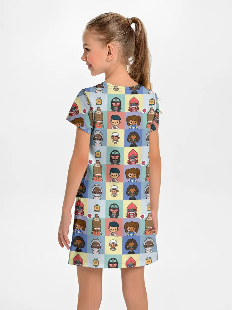 Детское платье / Toca Boca characters | Тока бока персонажи