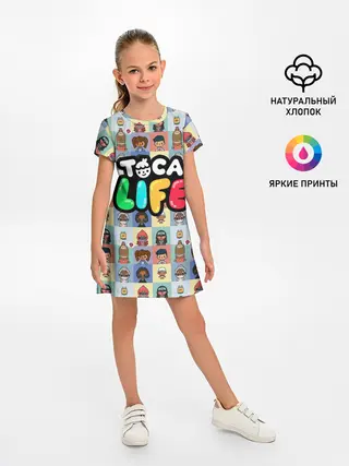 Детское платье / Toca Boca characters | Тока бока персонажи