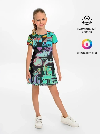 Детское платье / ГЛИТЧ / GLITCH ЗАСТАВКА