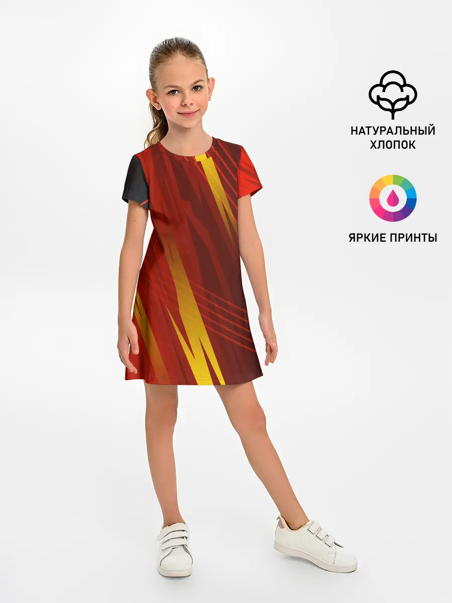 Детское платье / Red sport style
