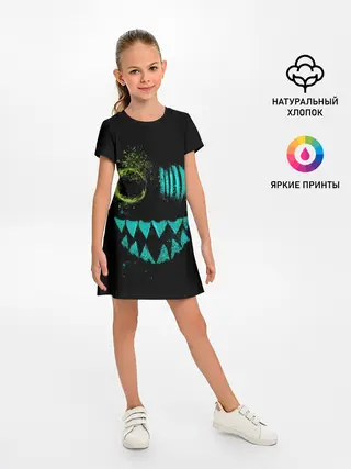 Детское платье / Неоновый Монстр