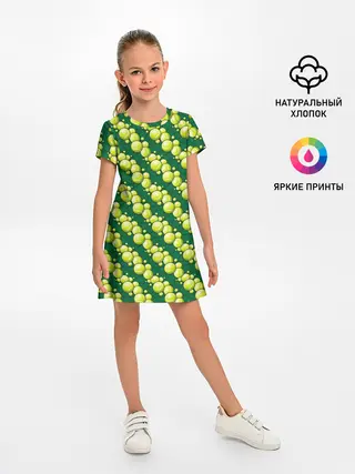 Детское платье / Теннисные Мячики
