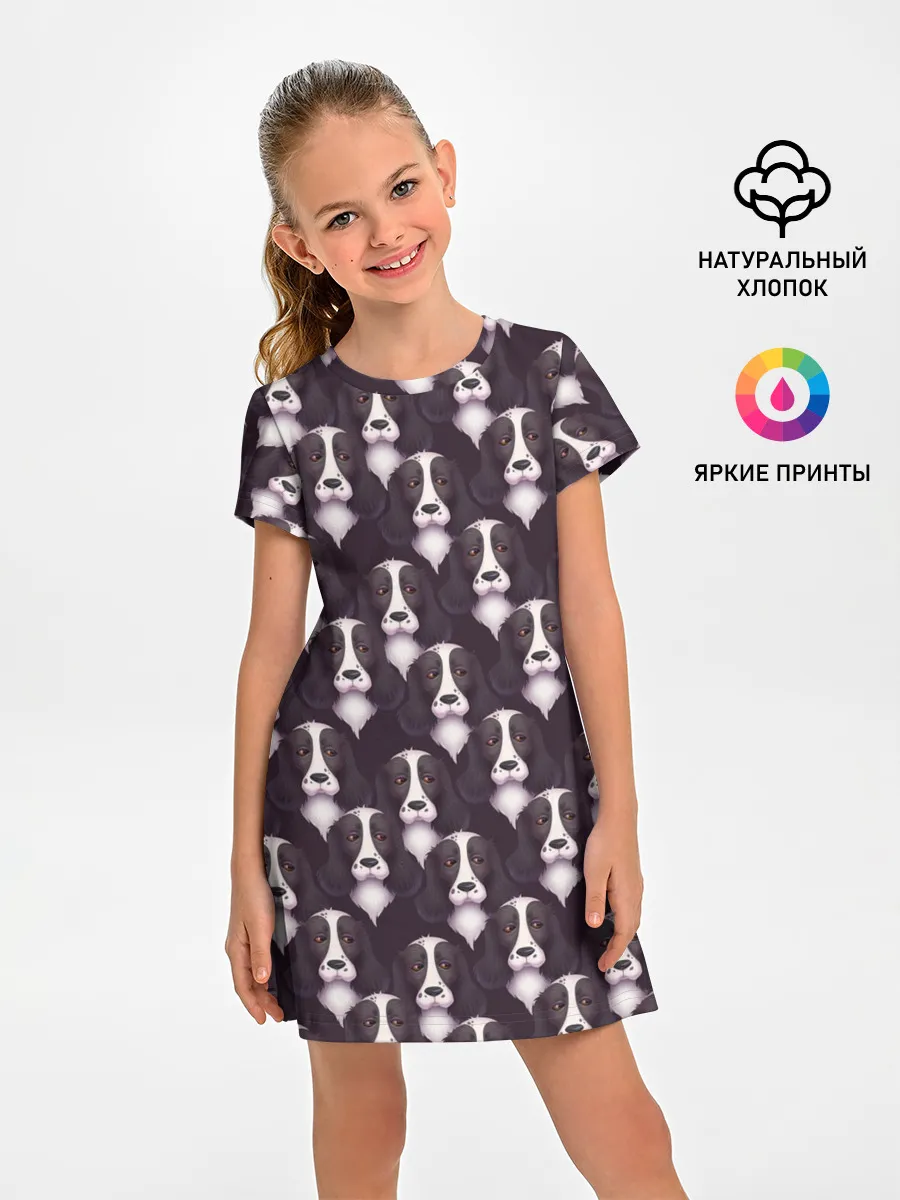 Детское платье / Спаниель