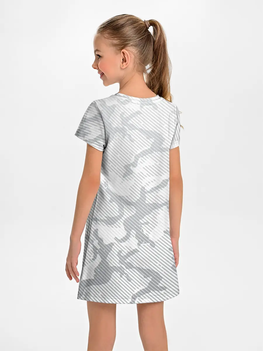 Детское платье / Lite Camouflage Lines