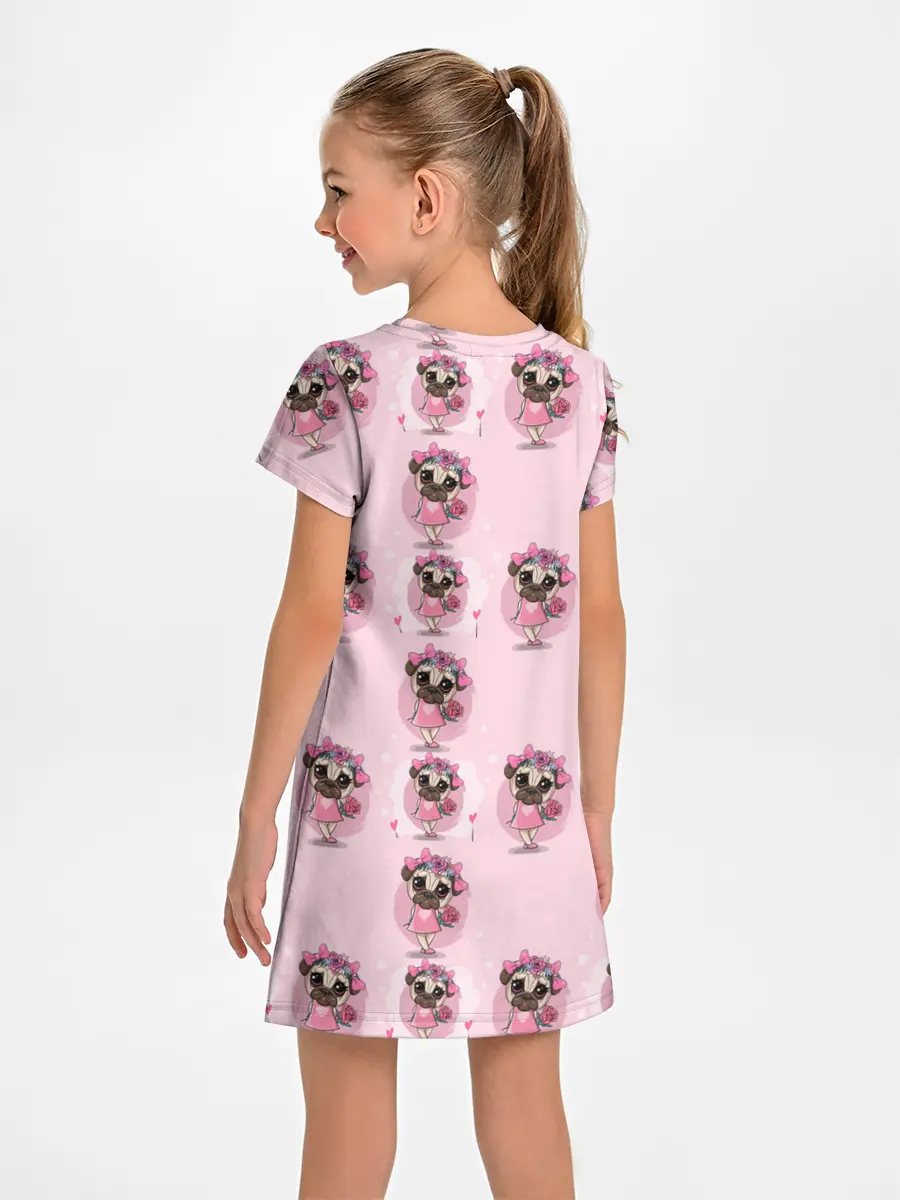 Детское платье / Милая собачка