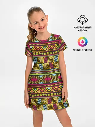 Детское платье / Этнический орнамент