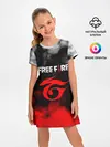 Детское платье / GARENA FREE FIRE / ГАРЕНА ФРИ ФАЕР.