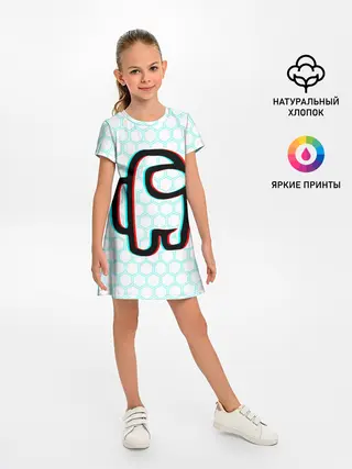 Детское платье / AMONG US / АМОНГ АС