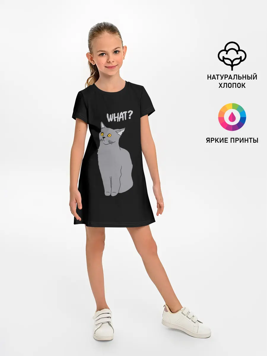 Детское платье / What cat