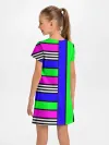 Детское платье / Полосатый яркий летний узор