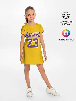 Детское платье / James 18-19 LA Lakers home