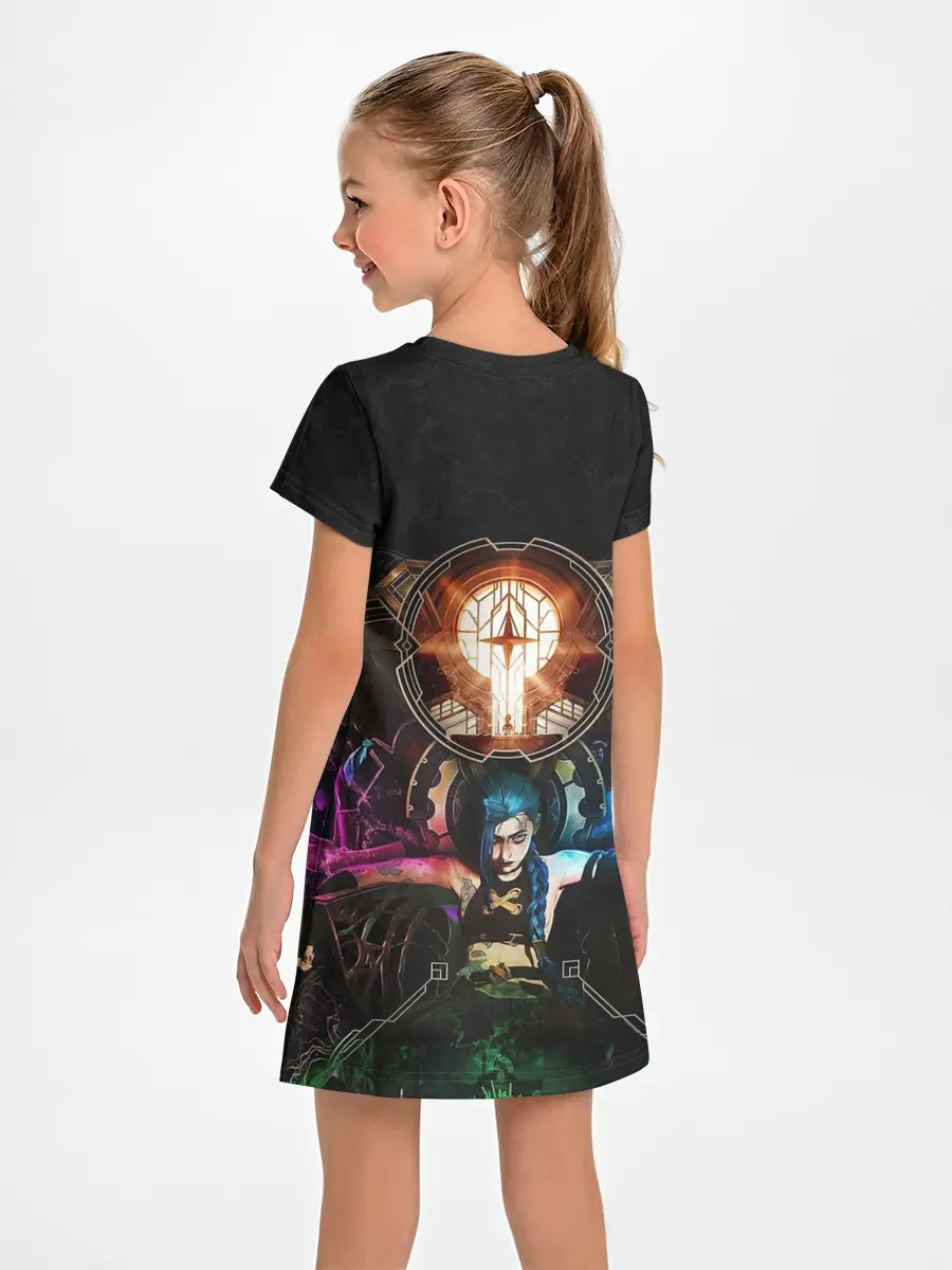 Детское платье / Аркейн Джинкс,Ви и Силко