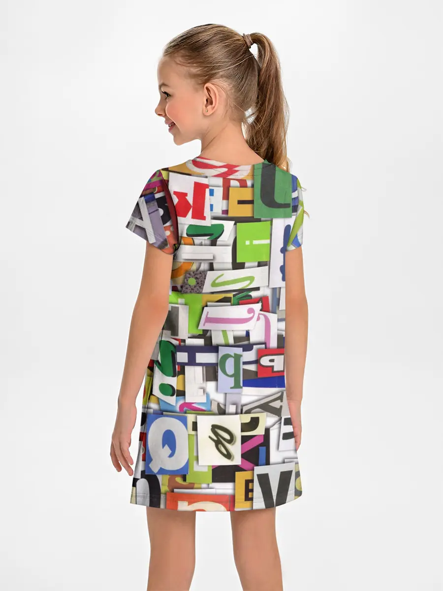 Детское платье / АЛФАВИТ