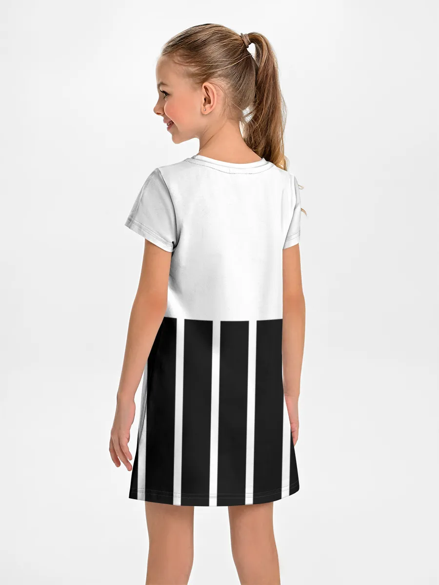 Детское платье / Juventus | Tee Black and White