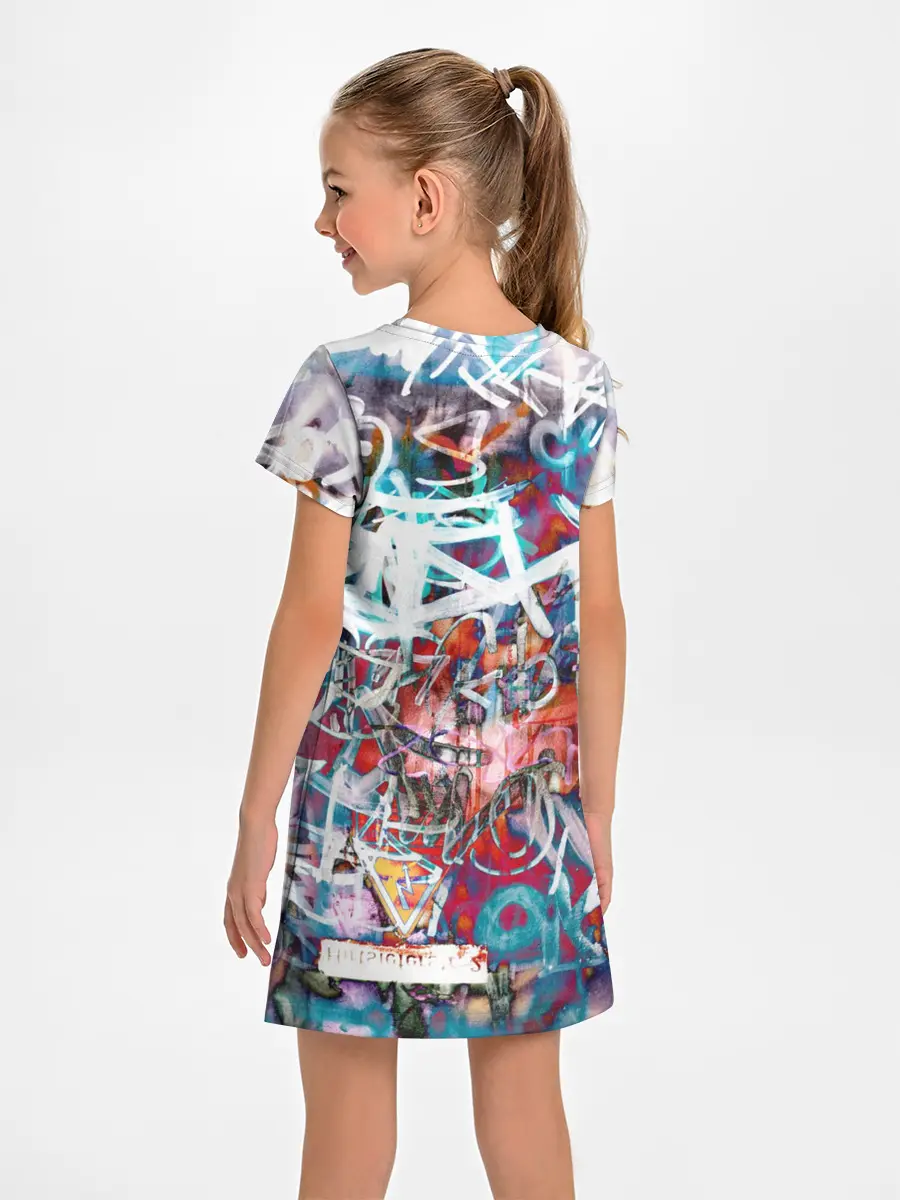 Детское платье / Wall graffiti
