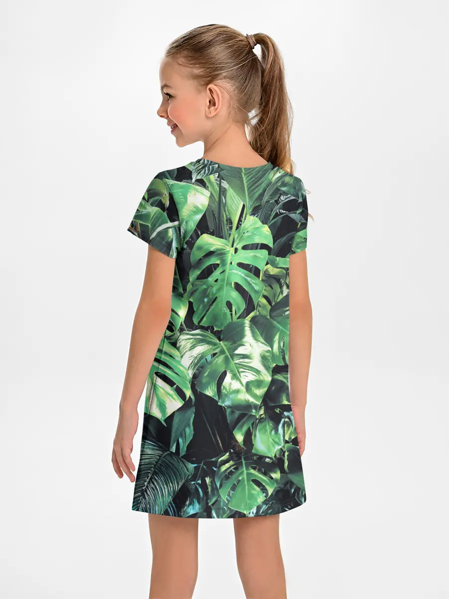 Детское платье / ЛИСТЬЯ