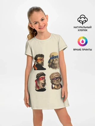 Детское платье / Настоящие Черепашки