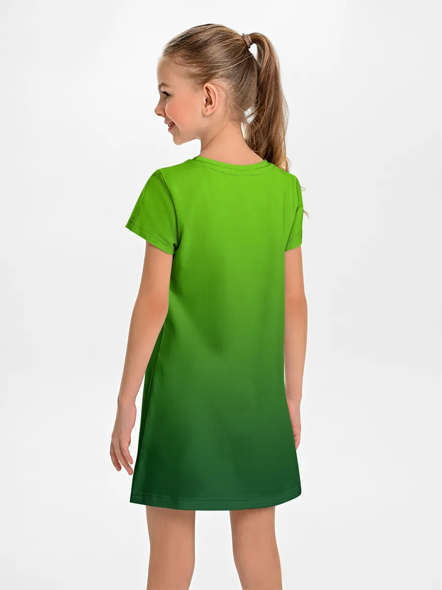 Детское платье / земляной анимешный дракон