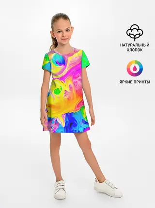 Детское платье / КРАСКИ