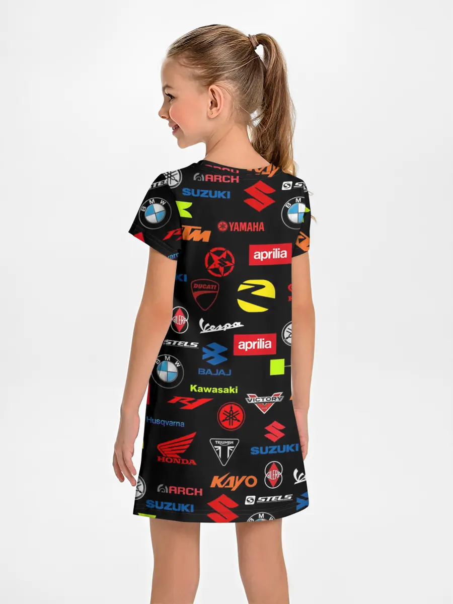 Детское платье / Motorcycle pattern | Мото паттерн