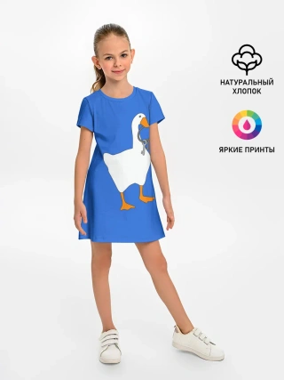 Детское платье / Untitled Goose Game