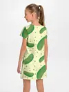 Детское платье / Огурчики