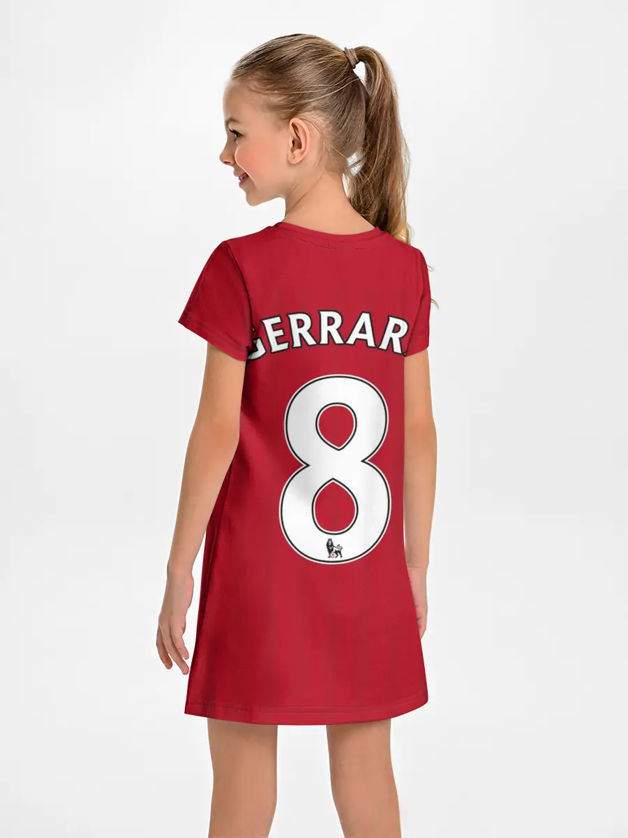 Детское платье / Джеррард Ливерпуль ретро