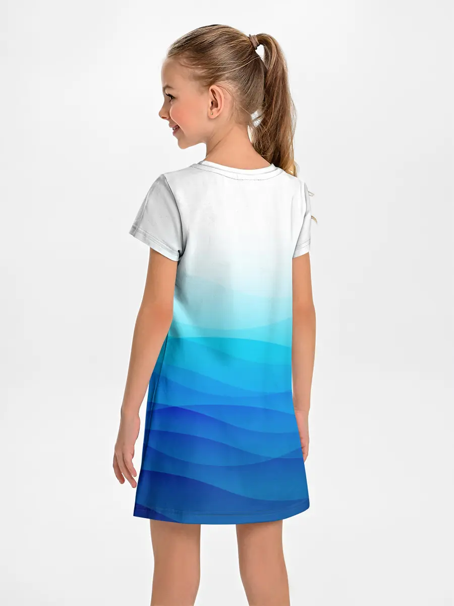 Детское платье / Котик русалочка | Русалка с сердечком