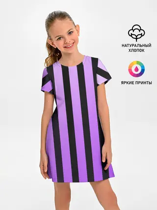 Детское платье / Полосатость