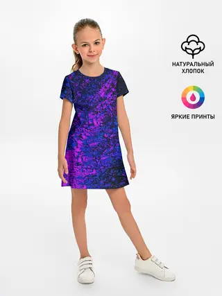 Детское платье / Брызги краски