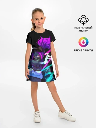 Детское платье / KDA. Akali