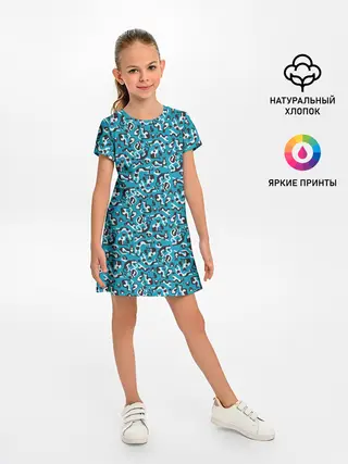 Детское платье / Котики