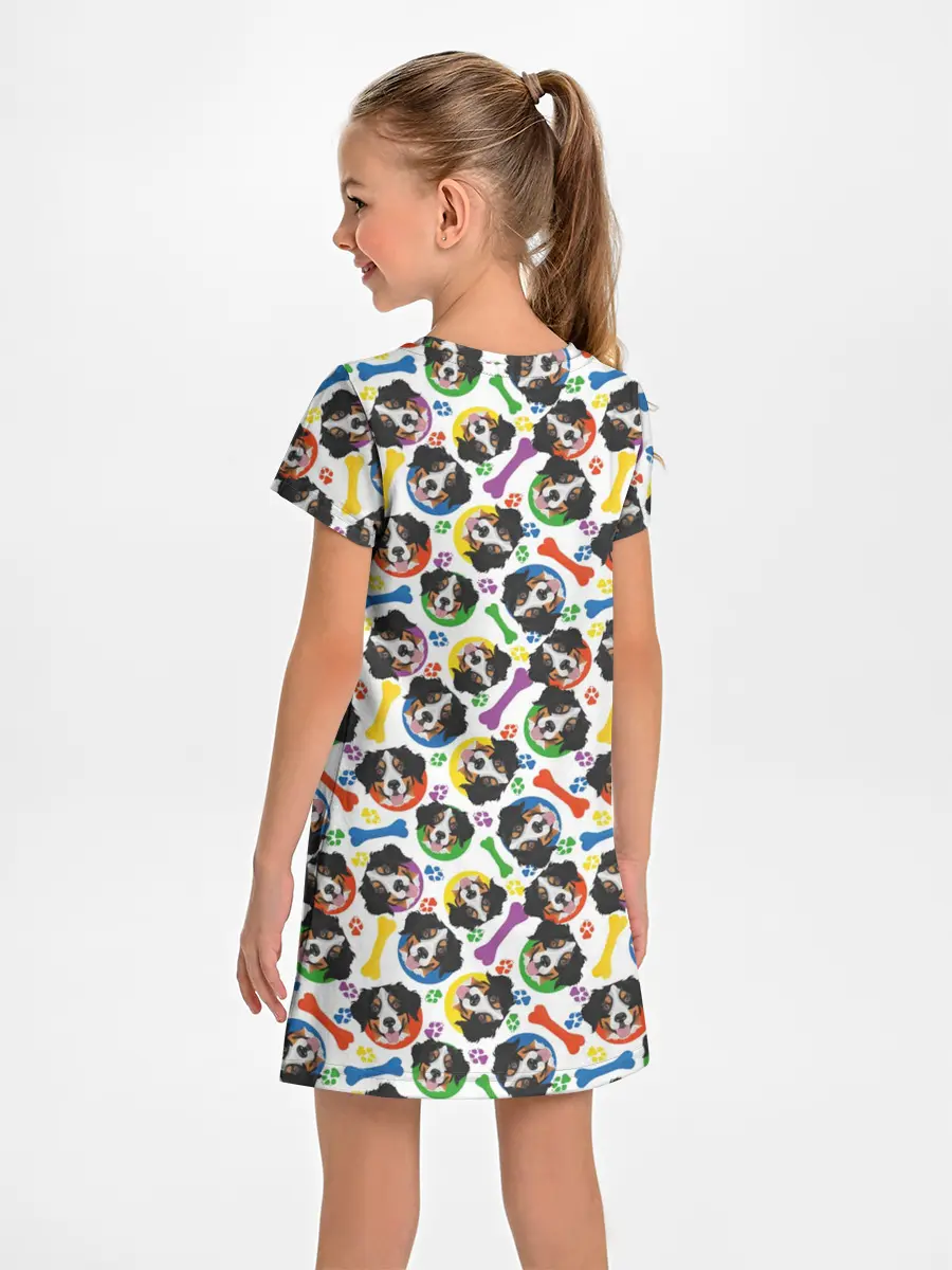 Детское платье / Бернский Зенненхунд