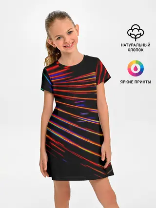 Детское платье / STRIPES COLOR