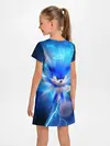 Детское платье / SONIC | СИНИЙ ЁЖ