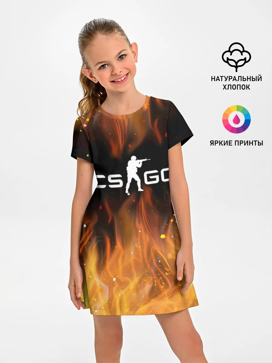Детское платье / COUNTER STRIKE