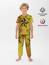 Детская пижама с брюками / звезда