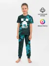Детская пижама с брюками / Костя в стиле Minecraft